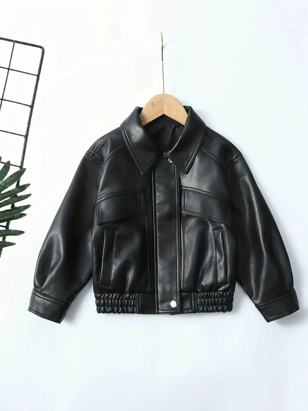 Melted Unisex Deri Ceket