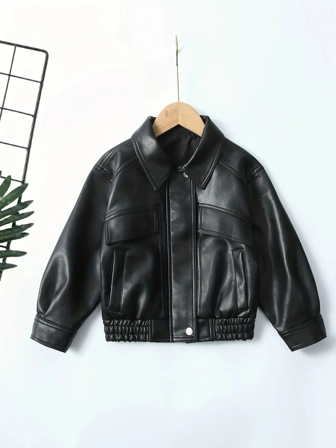 Melted Unisex Deri Ceket