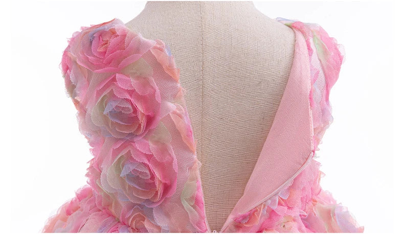 Floral Embroidered Elbise