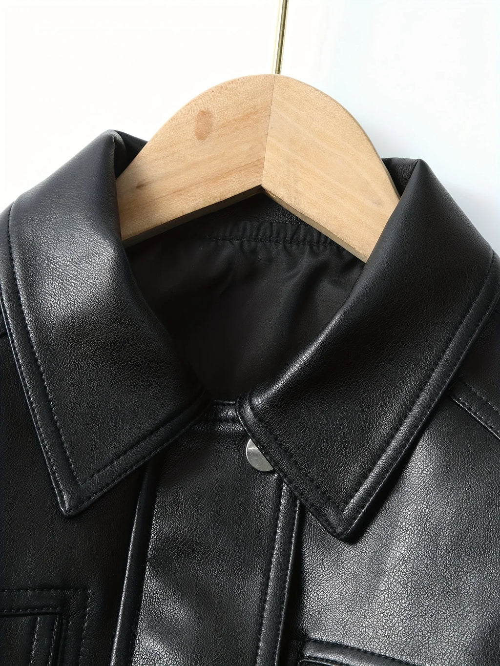 Melted Unisex Deri Ceket