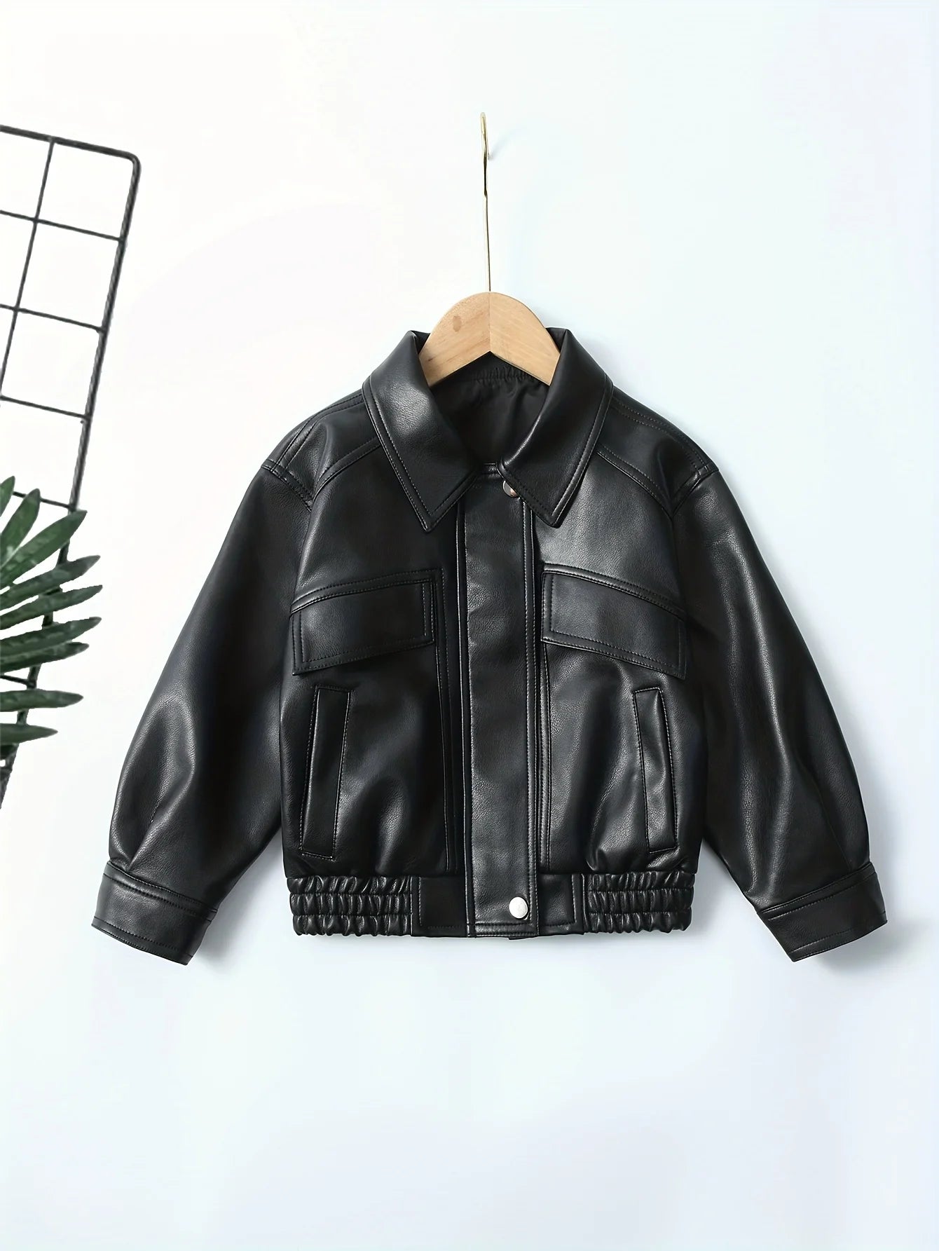 Melted Unisex Deri Ceket