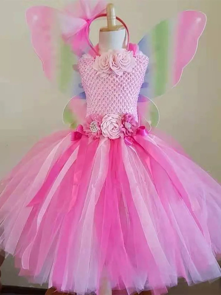 Güz Woodland Peri Uzun Elbise