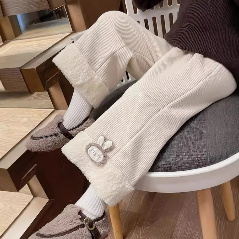 Fleece-Lined Pantolon